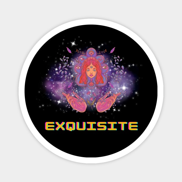 Exquisite Goddess Magnet by Astro's Designs